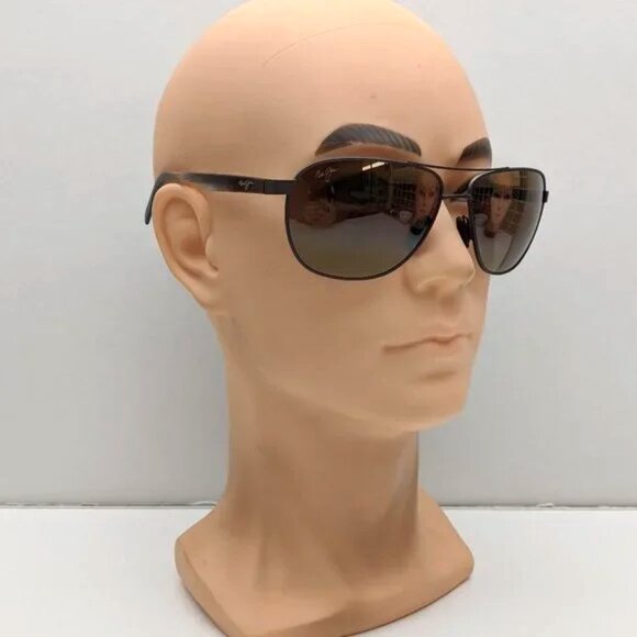 🕶️Maui Jim MJ728-01M Castles Sunglasses 61/16 140 /ALL124🕶️ - Picture 7 of 9